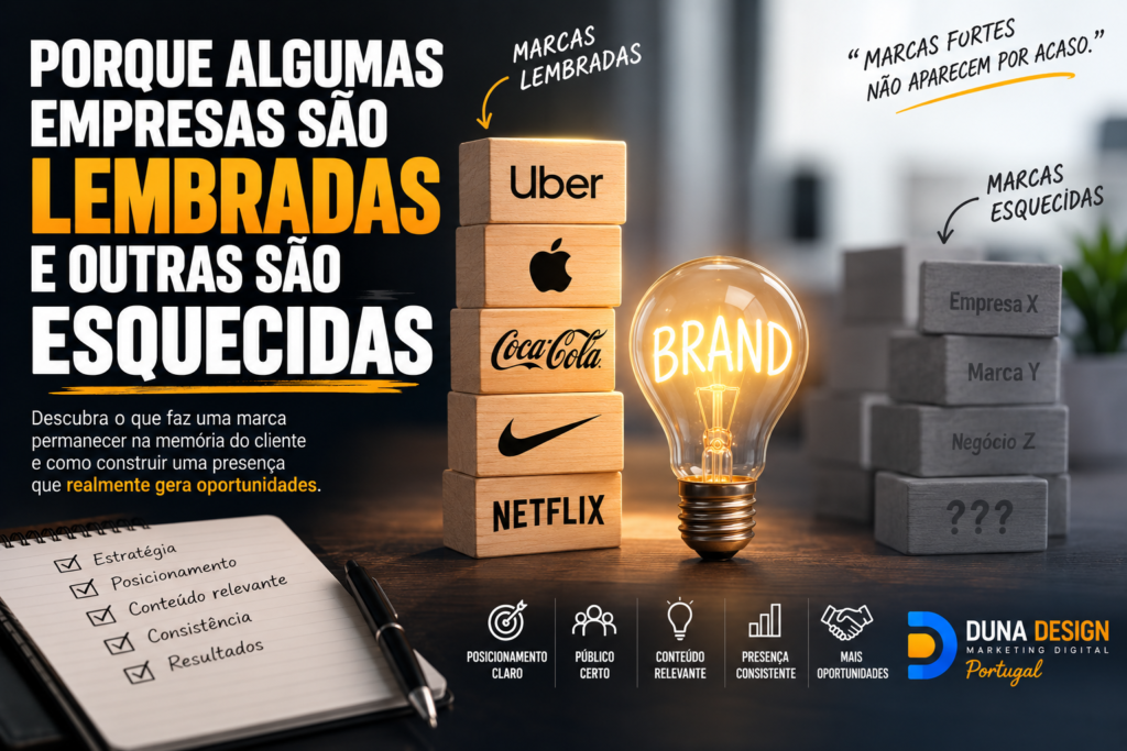 Porque Algumas Empresas São Lembradas e Outras São Esquecidas